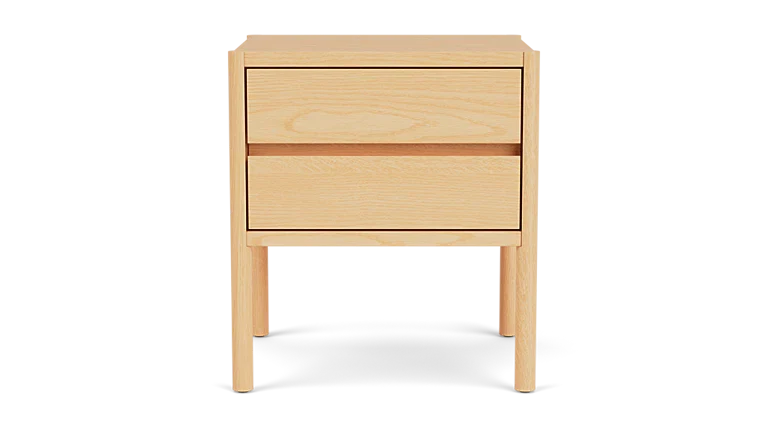 Monarch Double Drawer Nightstand