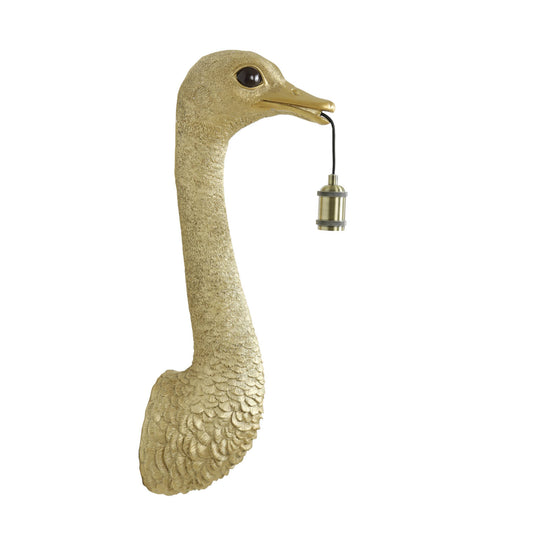 Wall lamp Ostrich Gold