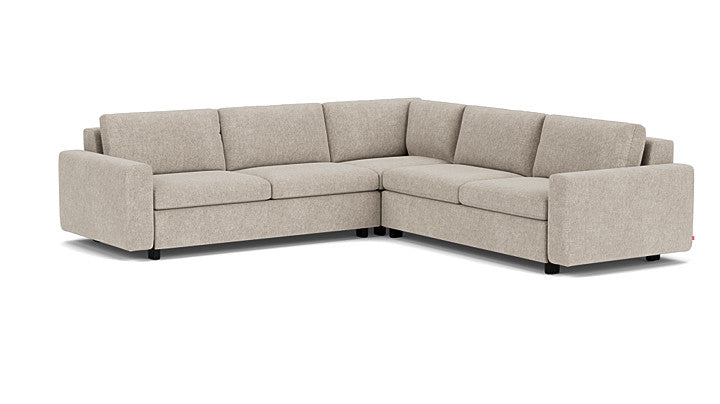 Reva 3-Piece Sectional Sleeper Sofa With Storage Loveseat