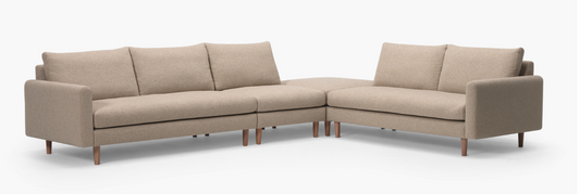 Lexi Sectional With Bumper Console