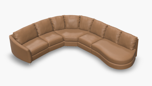 Alula Sectional Sofa With Bumper Chaise