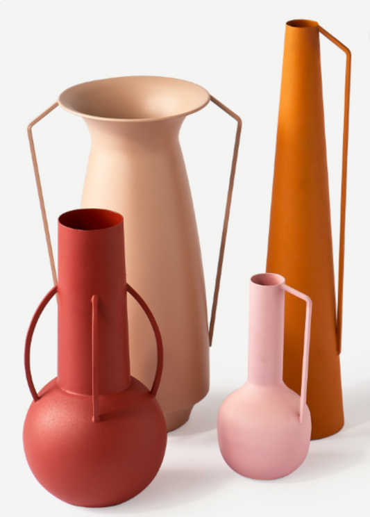 Roman Vases Sunset Set Of 4