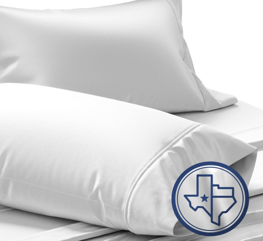 Luxury Egyptian Cotton Pillowcases Set of 2 1000 Thread