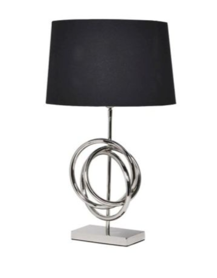 Unique Hand-Made Table Lamp Chrome