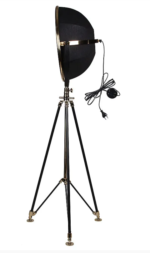 Floor Lamp Montezuma Black Studio