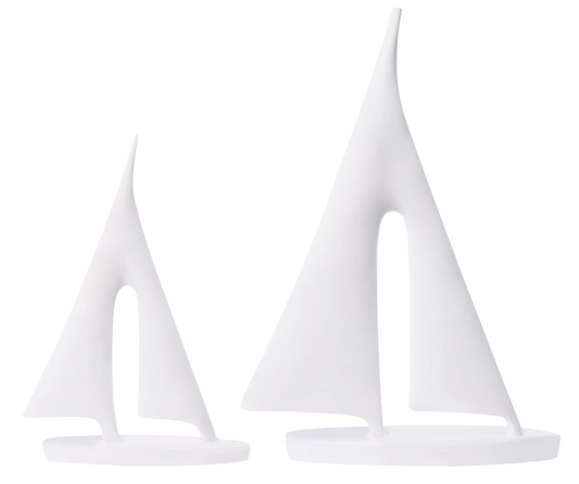 Sailboat Decor Ornament Set Of 2