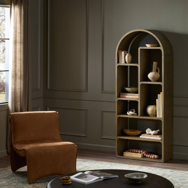 Risa Bookcase Natural Oak