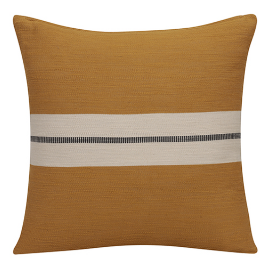 100% Cotton Chai Decorative Pillow 20 x 20"
