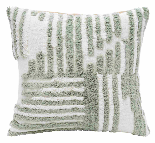 Hand-Woven 100% Cotton Pillow 22 x 22"