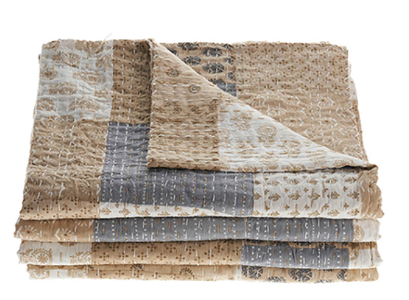 100% Cotton Hand Made Coverlet