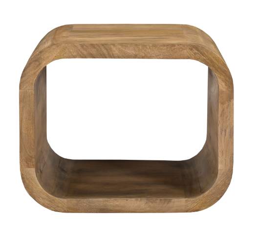 Hand Made Modern Mango Wood Side Table