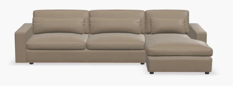 Ensemble Max Track Arm Sofa With Chaise