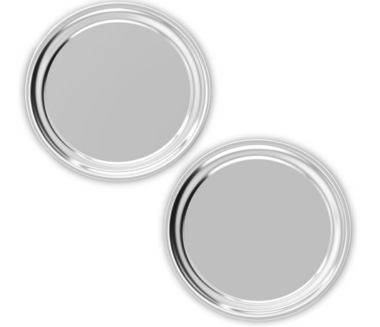Stainless Steel Round Serving Tray