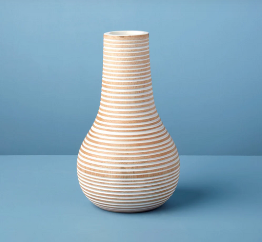 Kiln Mango Striped Vase