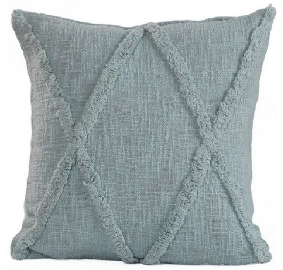 Hand-Woven 100% Cotton Geometric Pillow
