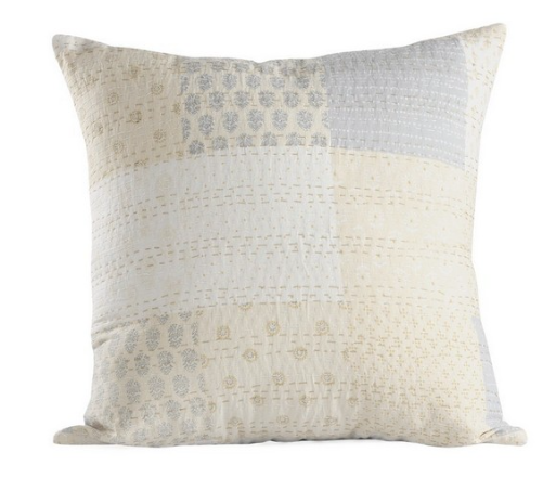 Decorative Patchwork Pillow 20x20"
