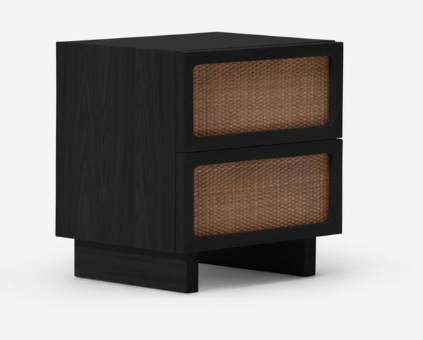 Stadium Double Drawer Nightstand