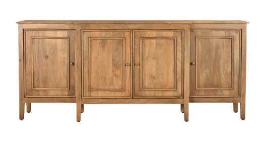 Hand Made Mango Wood Sideboard 80"