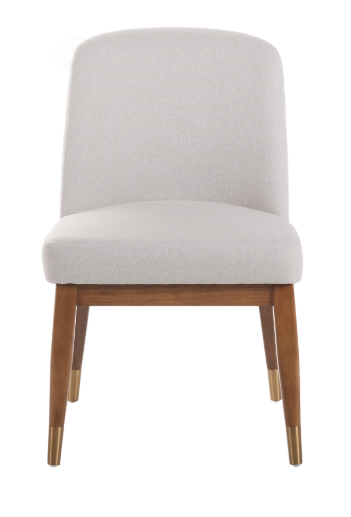 Handmade Dining Chair Wood And Fabric