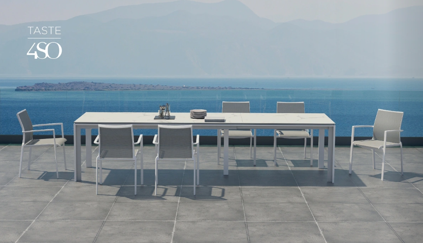 Optimum Outdoor Extending Dining Table 160cm - 280cm
