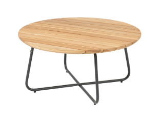 Verdi Outdoor Coffee Table Round 73cm Teak