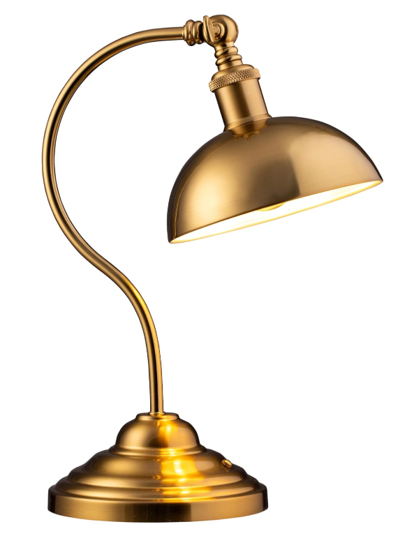 Cordless LED Table Lamp Brass