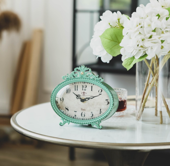 Vintage French Table Clock