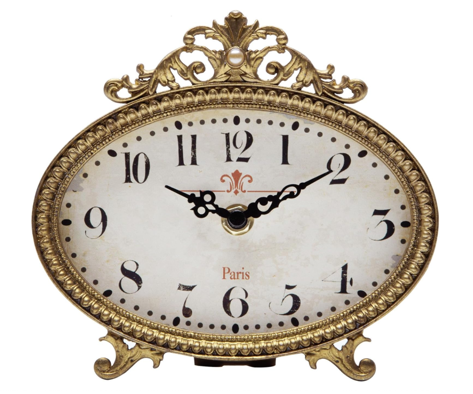 Vintage French Table Clock
