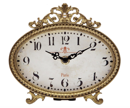 Vintage French Table Clock