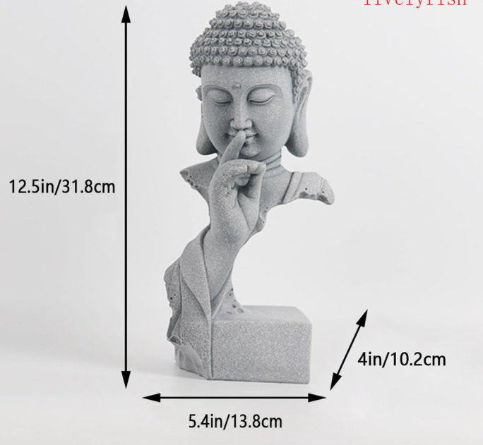 Decorative Buddha Statue Zen Thinker