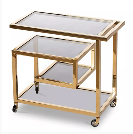 Bar Trolley Brodie Gold