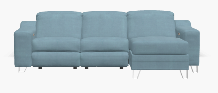 Tabor 3-Seater Sofa With Power Recliner Chaise