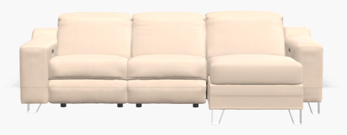 Tabor 3-Seater Sofa With Power Recliner Chaise
