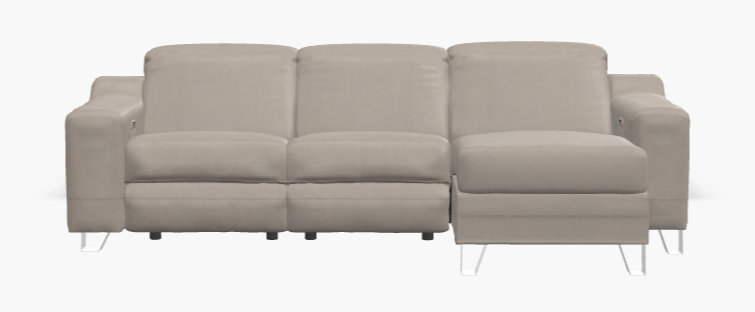 Tabor 3-Seater Sofa With Power Recliner Chaise