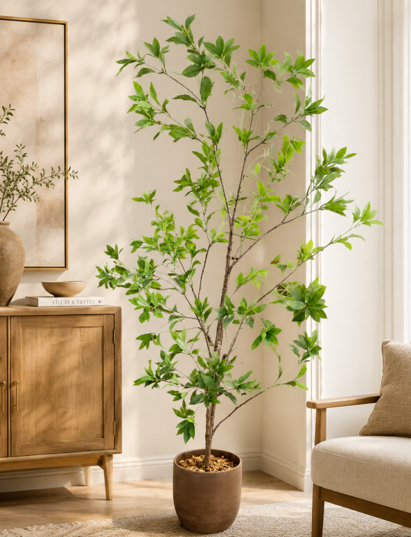 Japonica 180cm + Antique Pot Brown 30cm