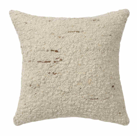 Hand-Made Cotton Wool Decorative Pillow 24"