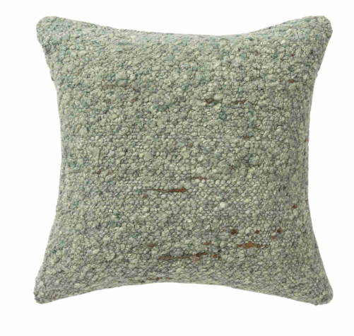 Hand-Made Cotton Wool Decorative Pillow 24"