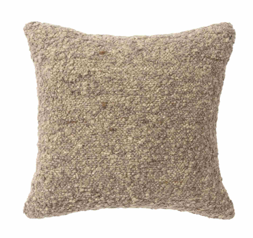 Hand-Made Cotton Wool Decorative Pillow 24"