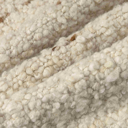 Hand-Made Cotton Wool Decorative Pillow 24"