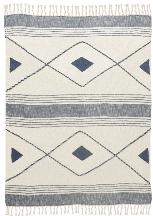 Cotton Bohemian Throw 50 x 60"