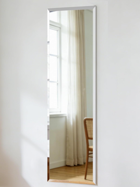 Frameless Mirror 64"