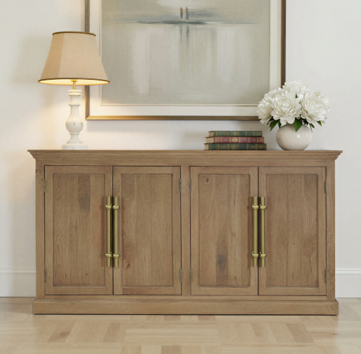 Hand Made 100% Mango Wood Sideboard 71"