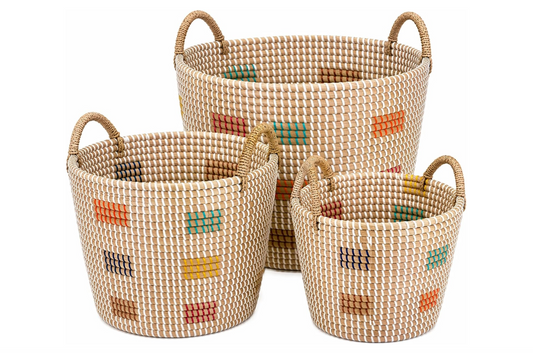 Natural Seagrass Storage Basket