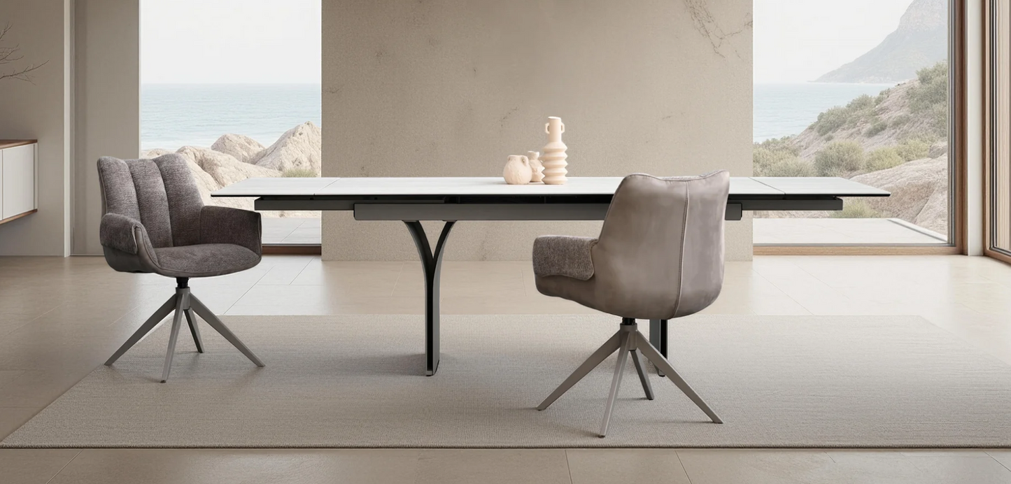 Camber Double Extension Dining Table 71"