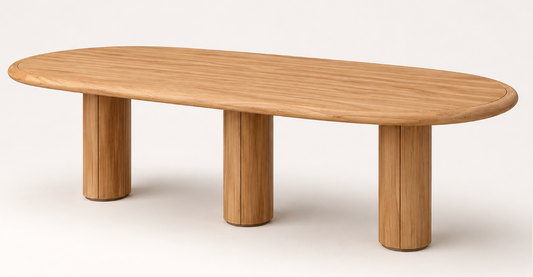 Corsica Outdoor Dining Table Teak 240cm