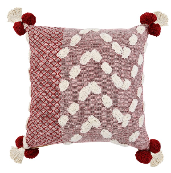 Hand Made 100% Cotton Pillow 20"
