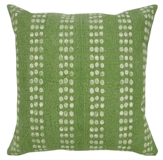 Hand-Woven Cotton Eclectic Pillow 20"