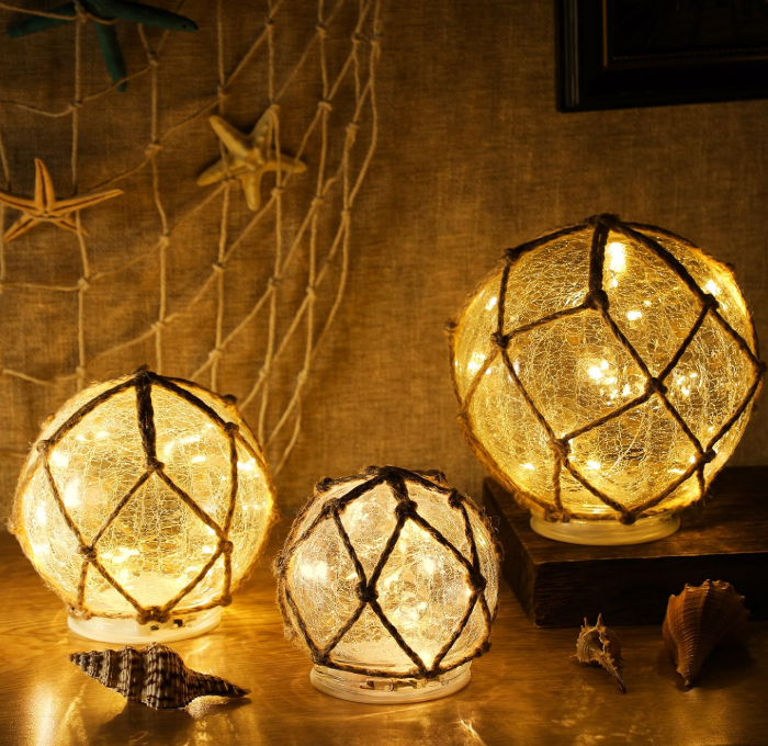 Fishing Light Decor Set Of 3