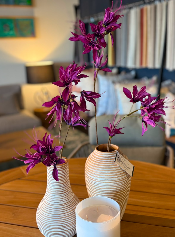 Monarda Purple Silk Flowers MonFleurs