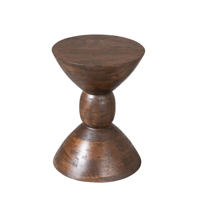 Ron Brown Mango Wood Side Table